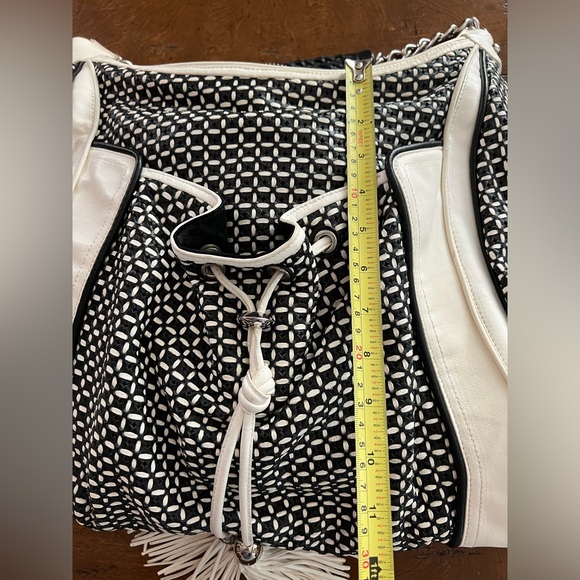 Zac Posen Italy woven leather purse handbag - Picture 13 of 16